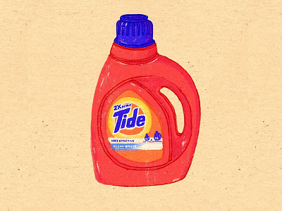 Daily Doodle #17 clean daily daily doodle detergent illustration laundry logo product design tide