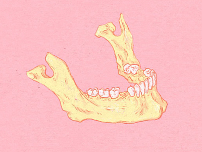 Daily Doodle #19 art dailies daily daily doodle doodle dreams illustration jaw loss teeth
