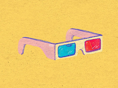 Daily Doodle #26 3d art daily doodle glasses illustration movies strangerthings