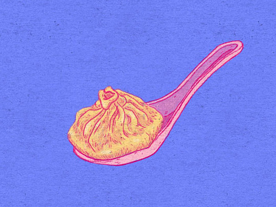 Daily Doodle #36 art dailies doodle dumpling food illustration soup soup dumpling