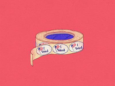 Daily Doodle #40 art dailies doodle election 2016 elections illustration usa voting