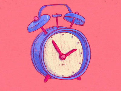 Daily Doodle #42 alarm alarm clock clock dailies doodle drawing illustration patience time