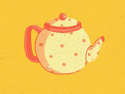 Daily Doodle #48 dailies doodle drawing drinks illustration tea teapot