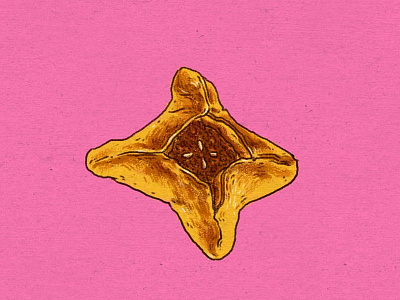 Daily Doodle #55 doodle drawing food illustration lebanese meat pie pie