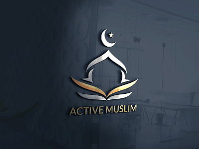 ACTIVE MUSLIM branding logo