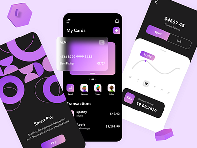 Smart Pay UI/UX Design