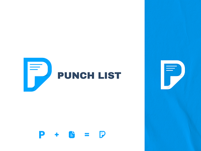 Punch List Logo Design branding design logo typography vector