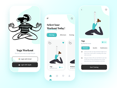 Yoga App Design