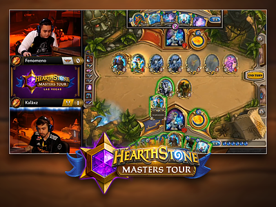 Hearthstone 2019 Broadcast Overlays blizzard broadcast graphics esports hearthstone motion graphics overlays streaming twitch
