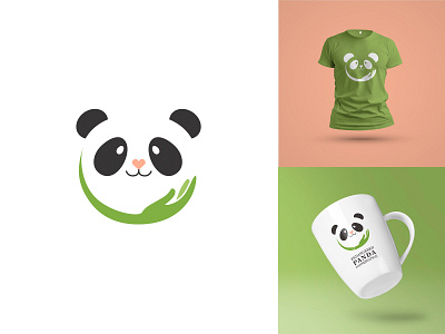 Endangered Panda Conservation branding branding design dailylogochallenge design flat icon illustration logo minimal panda panda logo vector