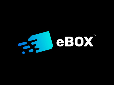 eBOX | BRAND box brand design brand identity branding creative creative logo logistics logo logodesign logos negative space logo