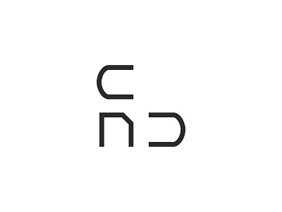 Construction N. Deslauriers black branding construction constructor design icon logo mark minimal symbol typography wordmark