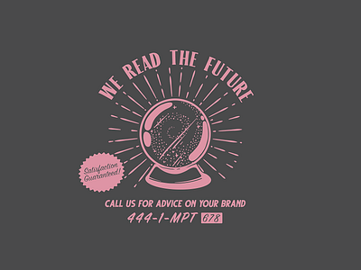 The Future branding call colombia design future icon illustration logo oldschool patch retro typography vector