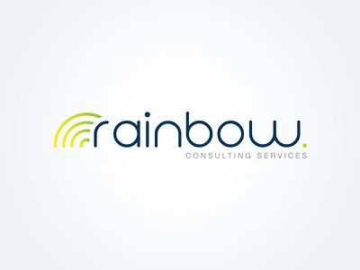 Rainbow Consulting branding consulting corporate logo logo logo design logotype rainbow