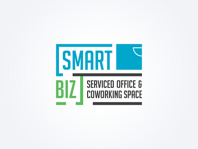 Smart Biz biz branding coworking space logo logodesign serviced office smart taipei taiwan