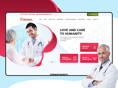 Hospital Website