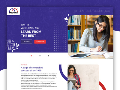 Education Landing Page