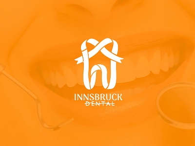 Innsbruck Dental branding design flat icon icons illustration lettering logo typography vector