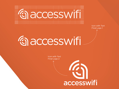 Access Wifi - Branding Proposal - app brand branding design flat icon icons identity illustration illustrator ios lettering logo minimal mobile typography ui vector website