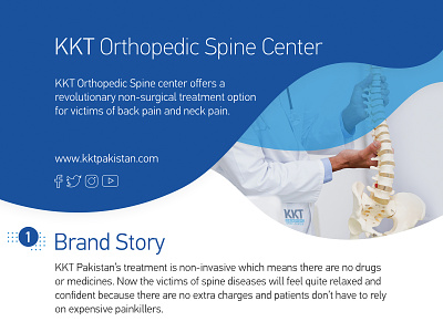 KKT Orthopedic Spine Center Branding
