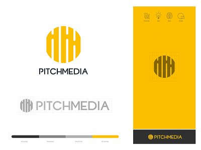 Pitch Media Brand Identity Design