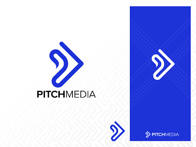 Pitch Media Agency Brand Identity agency branding brand identity branding concept design conceptual creative agency graphic design icon icon design iconography illustration minimalist pitch pitch media play icon storytelling typogaphy video production ying yang youtube channel