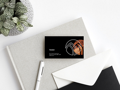 TAAGH adobe illustrator brandidentitydesign branding businesscard logodesign visualidentity