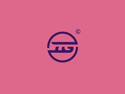 "IG" concept logo branding design flat icon illustration illustrator lettering logo minimal vector