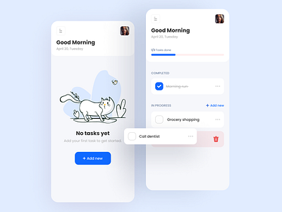 Task Manager application app application illustration manager mobile projects task task list task manager to do todo todolist uidesign