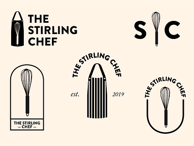 The stirling chef branding