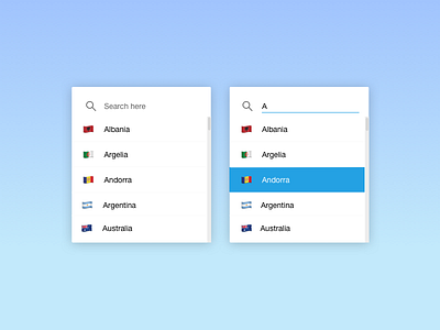Country dropdown country design dropdown ui
