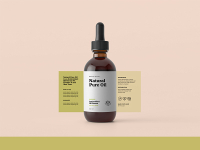 Minimal Cosmetic Label | Packaging Design