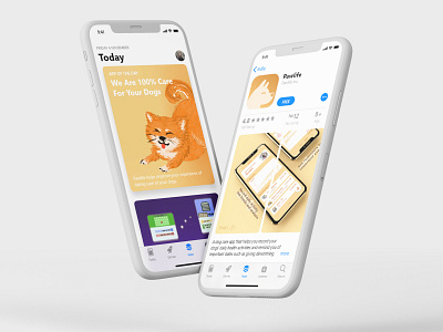 Pawlife App Store Preview app design ui design uiux