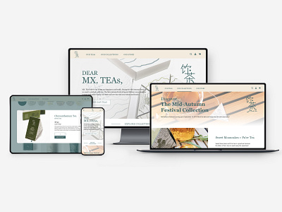 MX.TEA website graphicdesign interaction interface responsive webdesign website