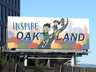 Inspire Oakland Billboard Design