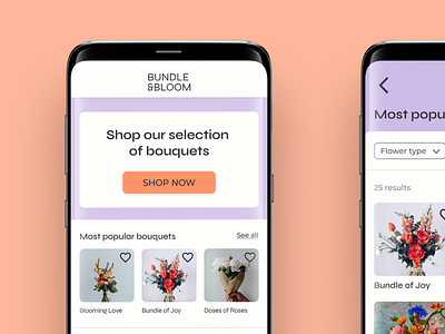 Bumble&Bloom - Flower bouquet ordering app