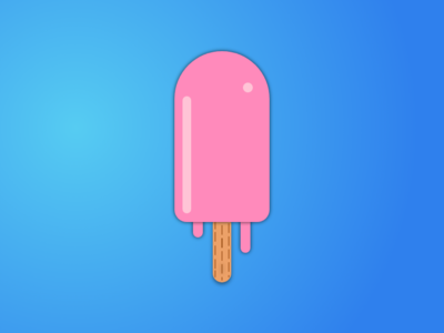 Popsicle design sweet gelato dessert icecream popsicle