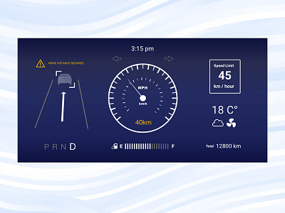 Daily UI #034 / Car Interface