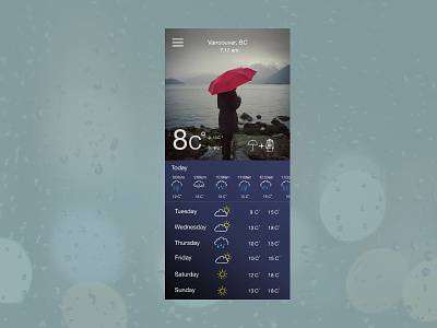 Daily UI #037 / Weather