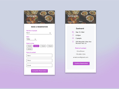 Daily UI #054 / Confirmation 054 confirmation dailyui