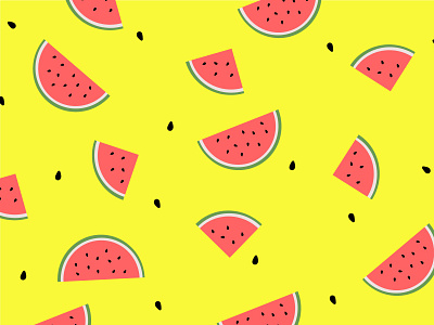 Daily UI #059 / Background Pattern 059 backgroundpattern dailyui pattern watermelon