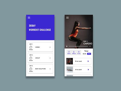 Daily UI #062 / Workout of the Day