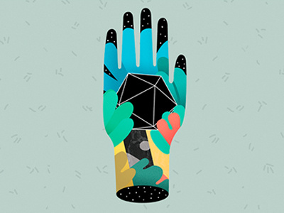 Maaaggic Objects_HAND hand illustration magic