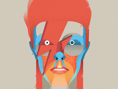 Bowie Casmiclab davidbowie portrait ripbowie ripziggy ziggy
