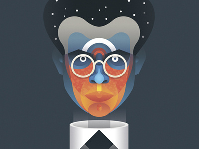 Aldous Huxley portrait