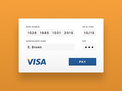 Credit Card Checkout calibre card checkout credit dailyui design payment sketch ui visa