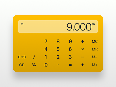 Calculator 004 aktiv calculator dailyui design fukusawa grotesk minimal sketch ui