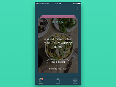 Addapp addapp app card design fitness health icon ios mobile sanfrancisco ui ux