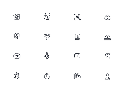 Engineering Icons design ui vector