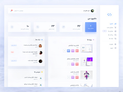 RTL Dashboard UI